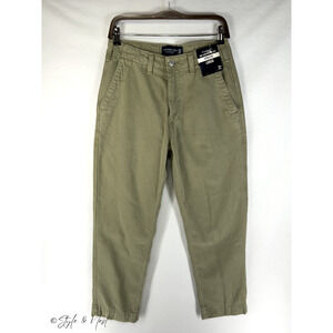 Abercrombie & Fitch Men's Straight Jeans in Olive